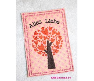 ITH - Postkarte Alles Liebe Herzbaum
